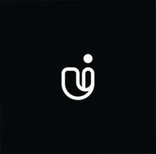 Initial Based Modern And Minimal Logo. U UI IU Letter Trendy Fonts Monogram Icon Symbol. Universal Professional Elegant Luxury Alphabet Vector Design
