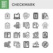 © Natalia - checkmark icon set