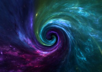 Wall Mural - black hole, science fiction wallpaper. beauty of deep space. colorful graphics for background, like 