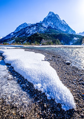 Sticker - mountains at the austrian karwendel