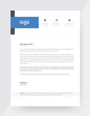  Business style letter head templates for your project design.
