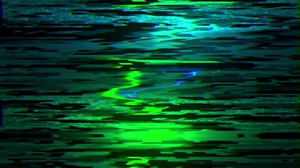 Poster - glitch, pixel noise on the screen, computer generated. bad signal. video damage. 3d rendering a digi