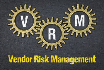 Wall Mural - VRM Vendor Risk Management 