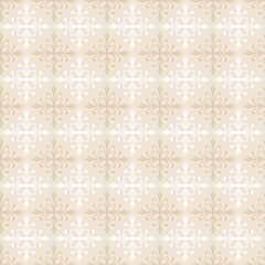 Wall Mural - beige background decorative seamless pattern for your design vector graphics