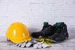 © fotodrobik - A protective helmet is necessary on any construction site.