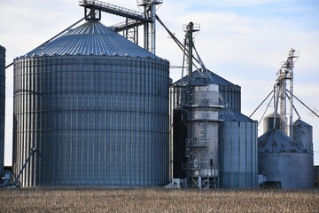 Poster - Grain Bin