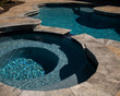 © phillips - Travertine pool and spa