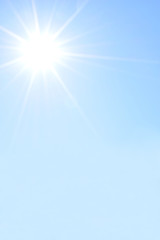 sunny.