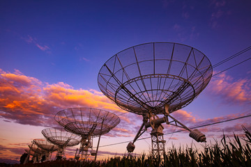 Radio Telescope at Astronomical Observatory, Beijing, China