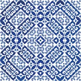 Fototapeta Kuchnia - Ornamental azulejo portugal tiles decor.