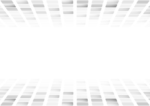 Abstract square white and gray color background.