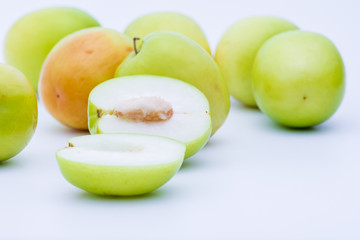 The JuJube ball is placed on a white background..