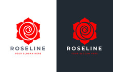 Red Rose Logo Design