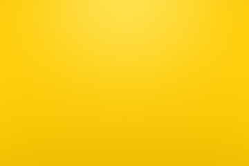 Aufkleber - Vivid yellow background with rough texture and summer concept. Empty yellow paint wall surface. 3D rendering.