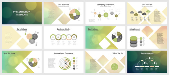 Sticker - Business presentation templates