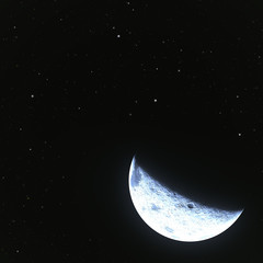 Wall Mural - moon in the sky