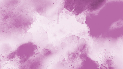 Purple watercolor texture. Beautiful purple watercolor background. Purple wallpaper