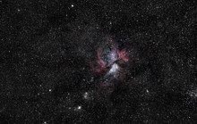 Carina Nebula In The Space