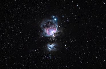 orion nebula in the space
