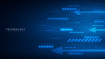 Poster - blue speed connection technology abstarct vector background,data analysis concept,modern cyberspace connection,futuristic communication network,technology business web banner design 