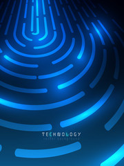 Poster - black blue abstract circuit technology vector background,computer technology electronic innovation background,technology business web banner