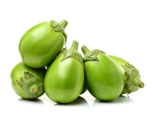 eggplant isolated on white