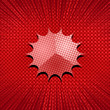 © piotrurakau - Comic explosive red template