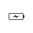 © napanok - Simple battery flat icon design vector