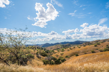 A beautiful overlooking view of nature in Benson, Arizona