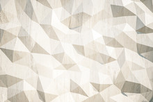 Abstract Brown Polygon Background.