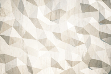 Poster - Abstract brown polygon background.