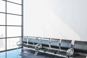 Poster - Airport waiting room
