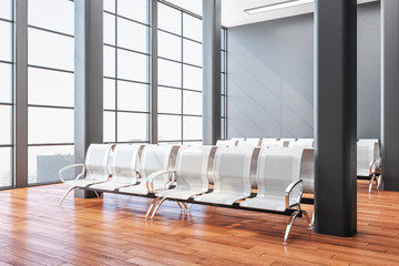Poster - Luxury airport waiting area