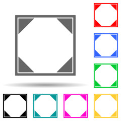 Poster - social network sign icon. Element of simple icon for websites, web design, mobile app, info graphics. Thick line icon for website design and development, app development