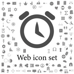 Poster - alarm clock icon. web icons universal set for web and mobile