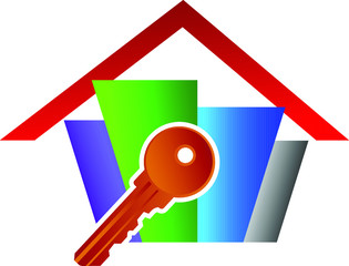 Sticker - home key logo