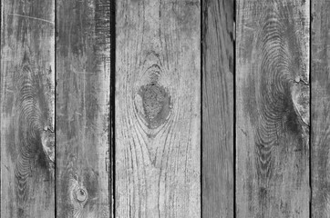 Wall Mural - Old painted wooden planks, rustic texture, background