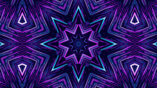 Geometric Kaleidoscope Multicolored Seamless Pattern. Abstract Background. Beautiful Multicolor Kaleidoscope Texture. Unique Kaleidoscope Design. Illustration For Design.