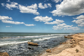 Marine landscape in Argentina              