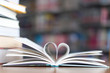 © jukrachai - Open the book to make the heart image