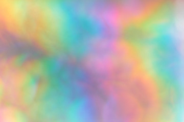 Color neon gradient. abstract blurred background. silver paper with a holographic effect. close up Shot