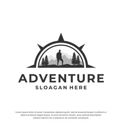 adventure logo inspiration.modern design.vector illustration concept
