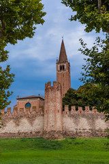 Wall Mural - Montagnana medieval town in Italy