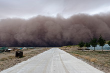 Sand Storm Inner Mongolia