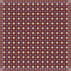 Fototapete - geometric pattern background with line texture for business brochure cover design.vector design with color,colored background with block design