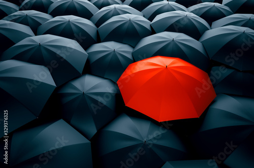 Fotografía Different, unique and standing out of the crowd