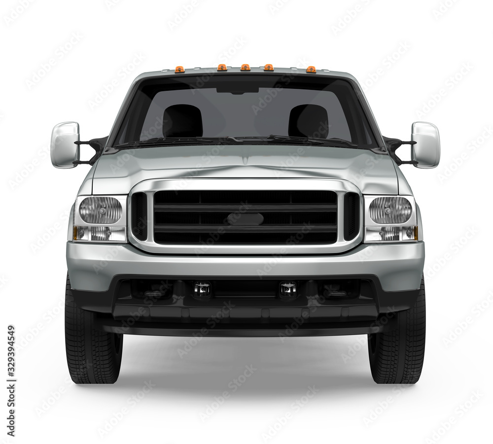 Pickup Truck Isolated