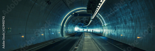 Fotografía in the tunnel de la croix rouse