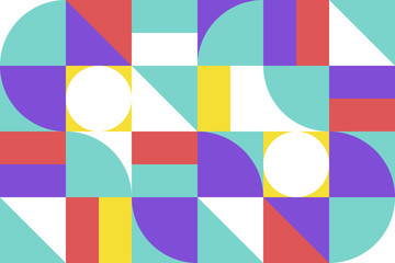 Canvas Print - abstract background with geometry shape. pattern graphic. vector