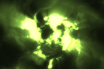 Wall Mural - eyeball of a storm